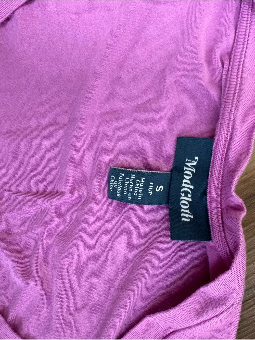 Modcloth Raspberry Pink V-Neck Sleeveless Tank - Picture 4 of 5